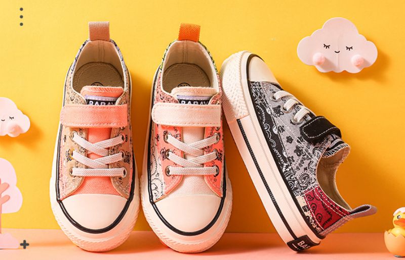 Byrde Casual Sneaker Voor Meisjes - Zwart