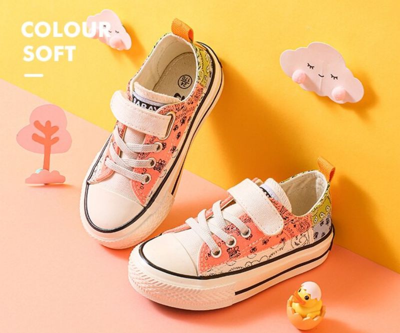 Byrde Casual Sneaker Voor Meisjes - Zwart