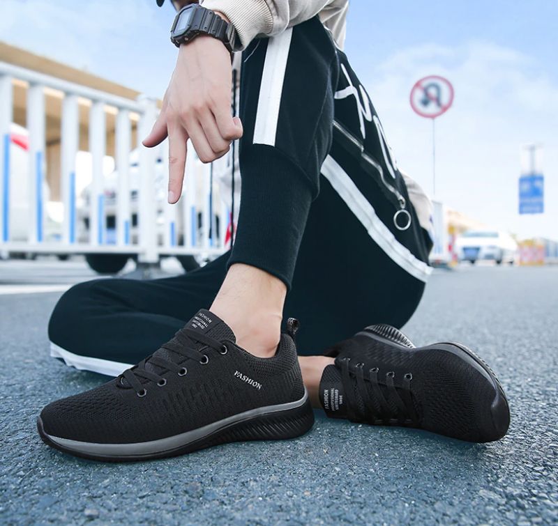 Byron Heren Anti-ademende Sportschoenen - Rood