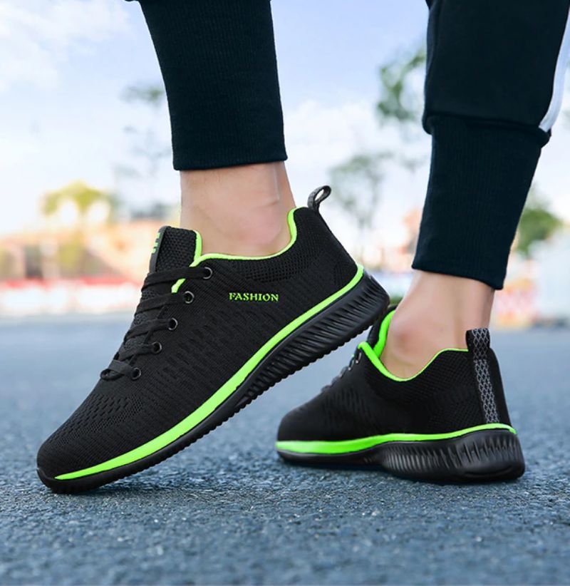Byron Heren Anti-ademende Sportschoenen - Rood