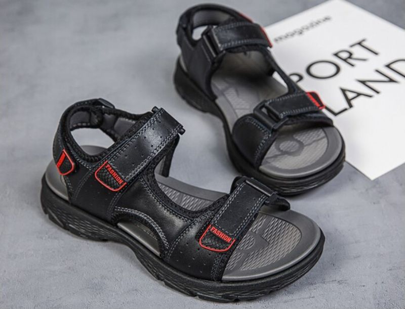 Cacique Heren Wandelsandaal - Kaki
