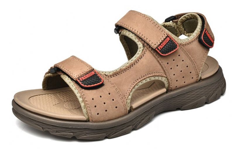 Cacique Heren Wandelsandaal - Kaki