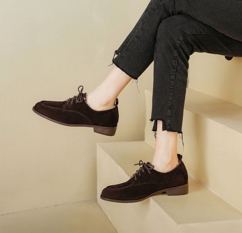 Cael Dames Loafer Schoenen - Bruin