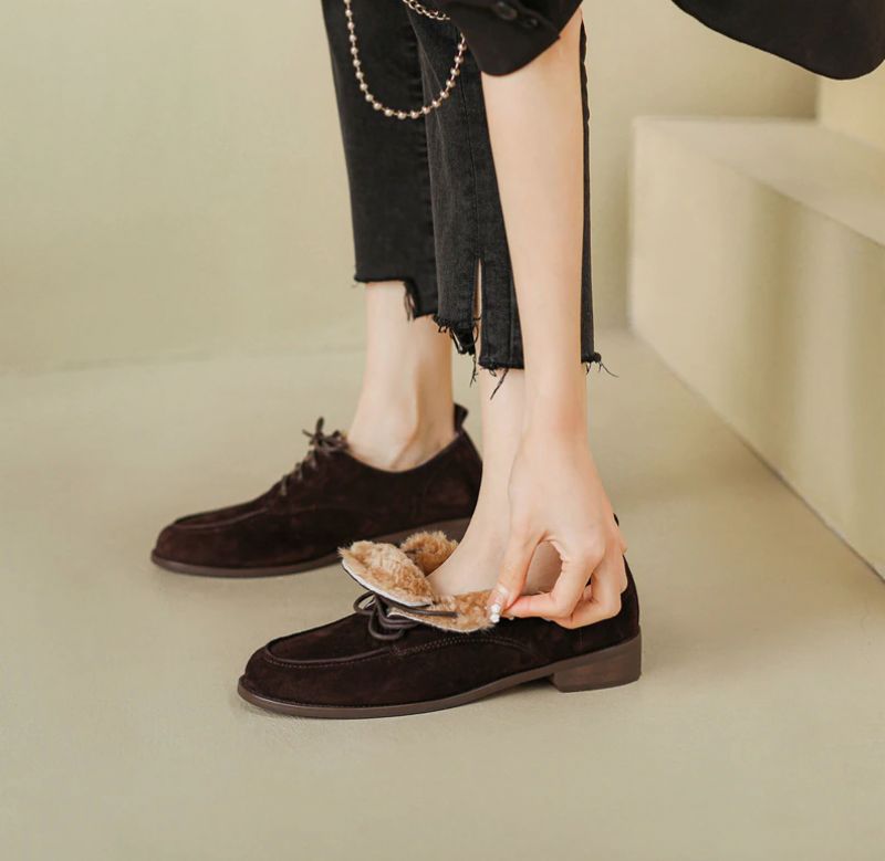Cael Dames Loafer Schoenen - Bruin