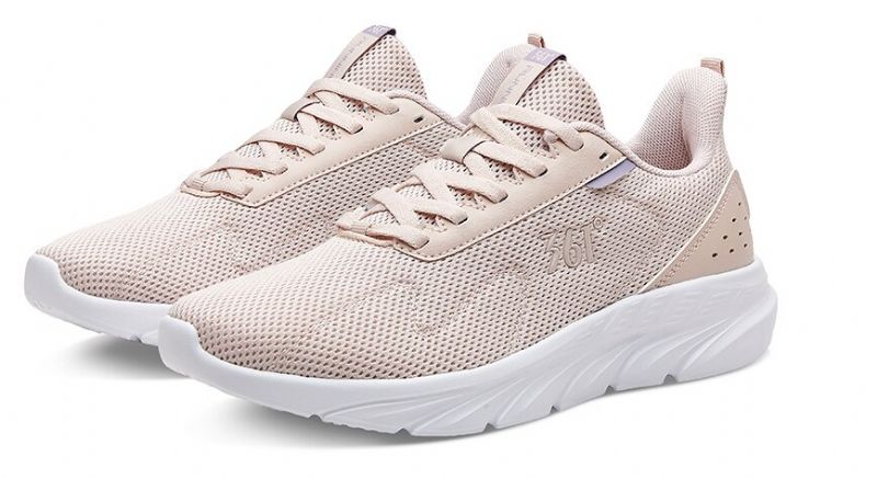 Caicen Dames Ademende Mesh Hardloopschoenen - Roze