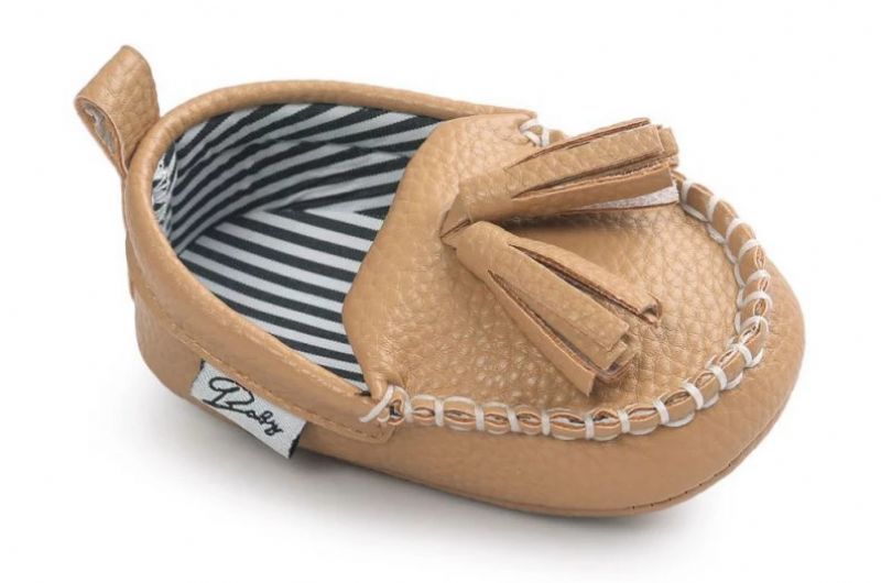 Caleb Baby Jongens Loafer Casual Schoenen - Khaki
