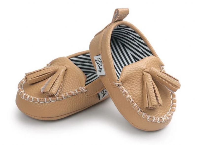 Caleb Baby Jongens Loafer Casual Schoenen - Khaki