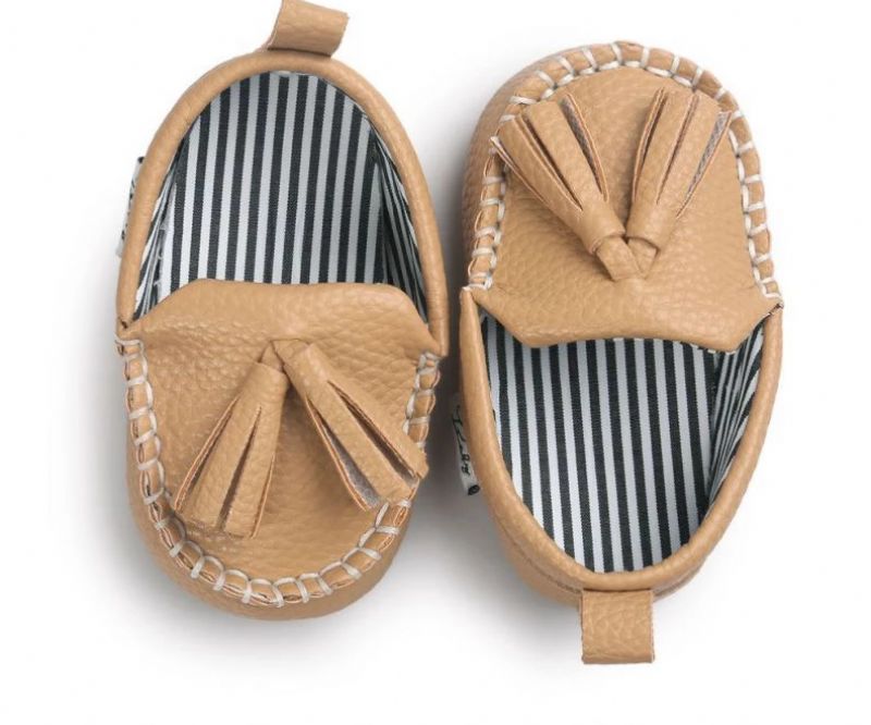 Caleb Baby Jongens Loafer Casual Schoenen - Khaki