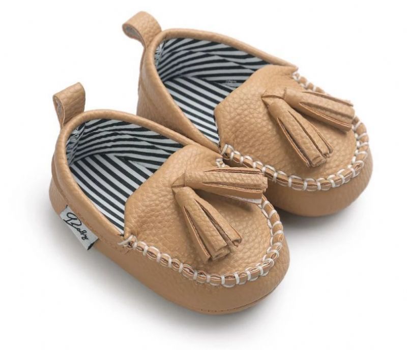 Caleb Baby Jongens Loafer Casual Schoenen - Khaki