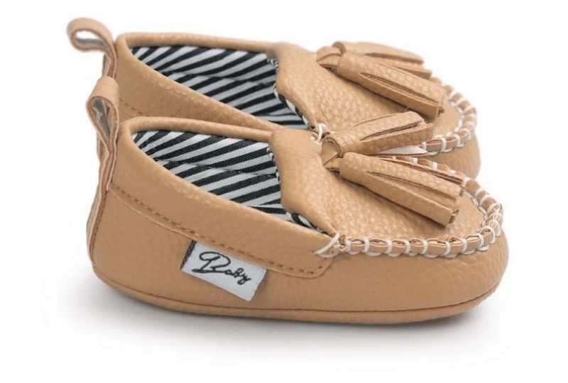 Caleb Baby Jongens Loafer Casual Schoenen - Khaki