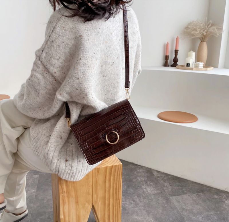 Calix Handtas Voor Dames - Koffie