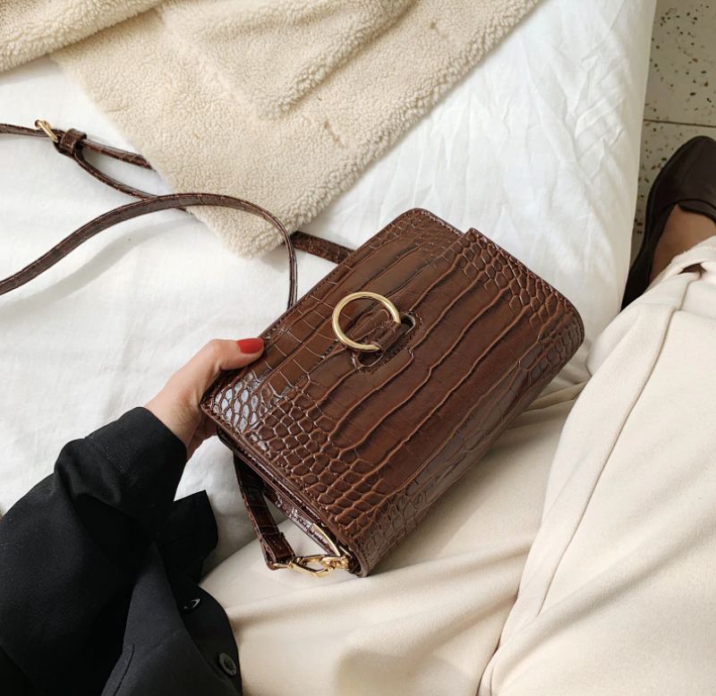 Calix Handtas Voor Dames - Koffie