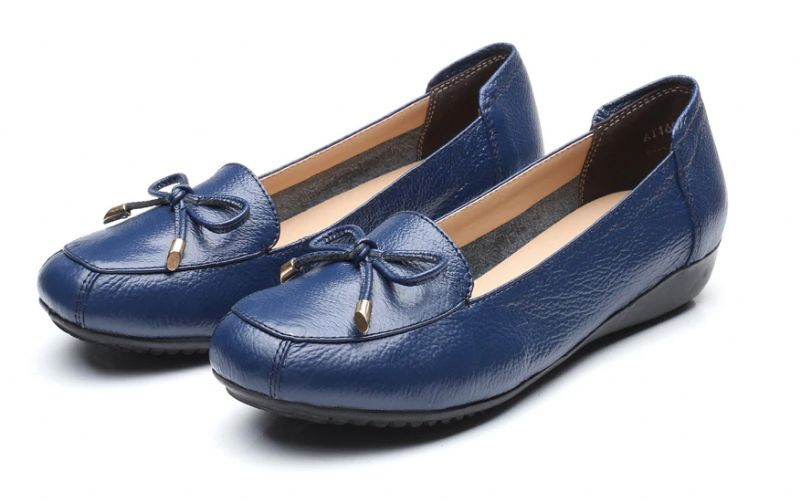 Calixta Dames Loafers - Blauw