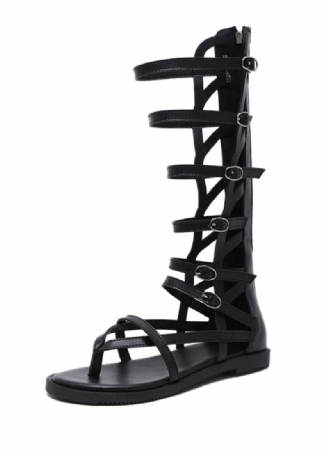 Calixta Dames Mode Gesp Gladiator Sandalen