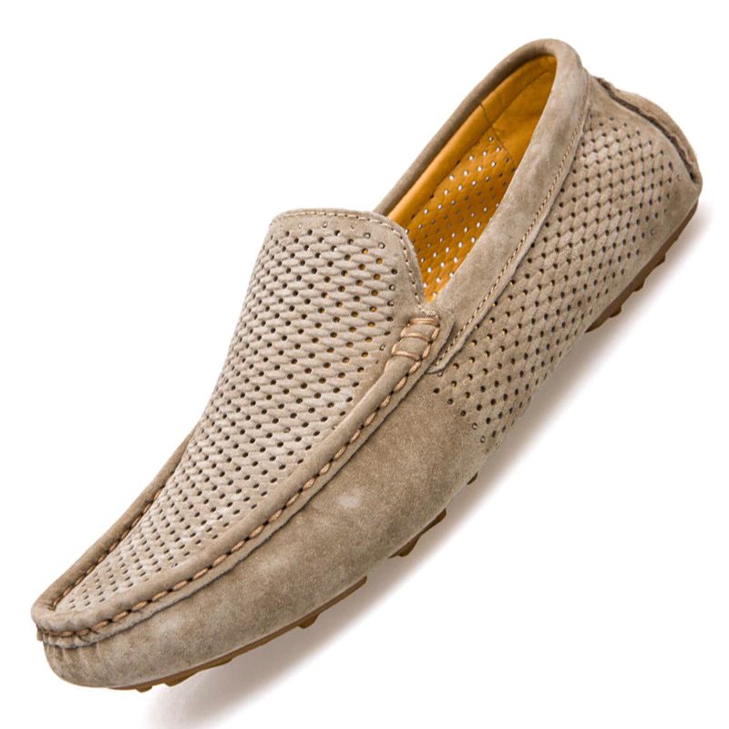 Callum Heren Loafers Casual Schoenen - Kaki
