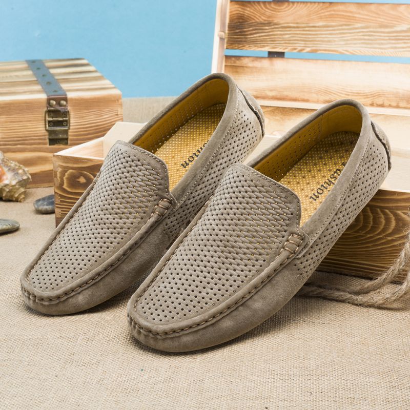 Callum Heren Loafers Casual Schoenen - Kaki