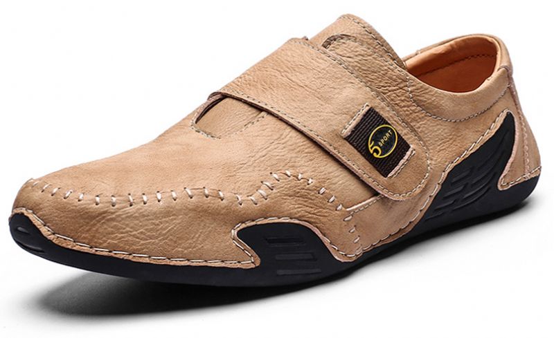 Calu Heren Loafers Casual Schoenen - Bruin