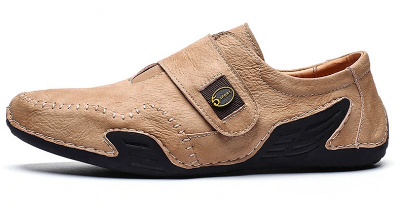 Calu Heren Loafers Casual Schoenen - Bruin