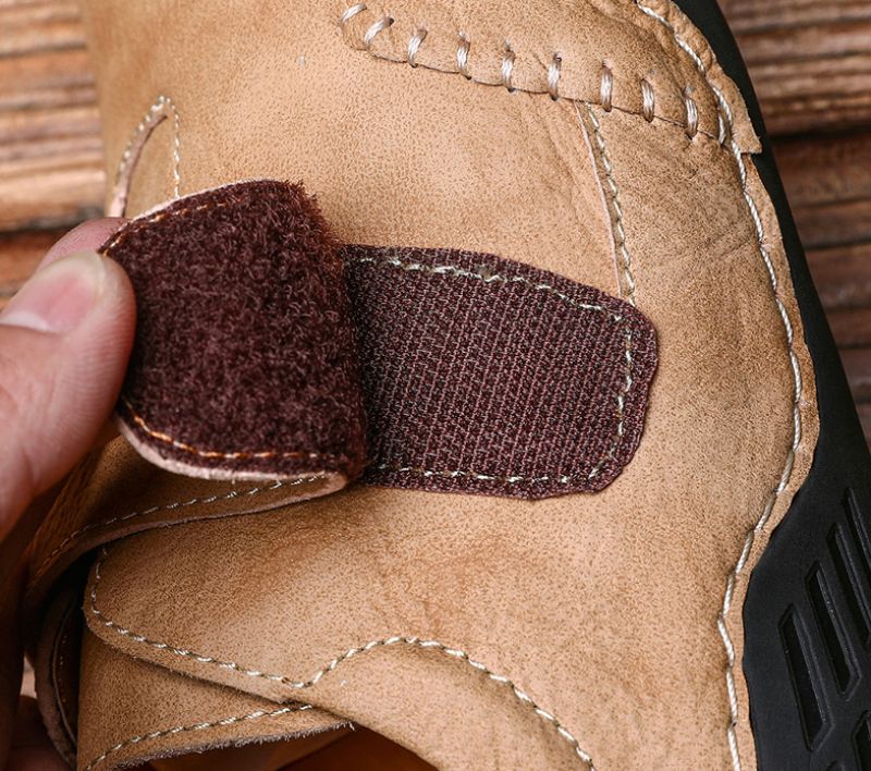 Calu Heren Loafers Casual Schoenen - Bruin