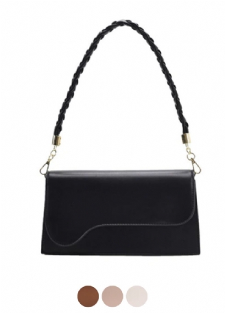 Caly Dames Kleine Leren Schouder Handtas