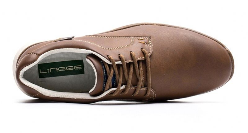 Cambridge Heren Casual Sneakers - Bruin
