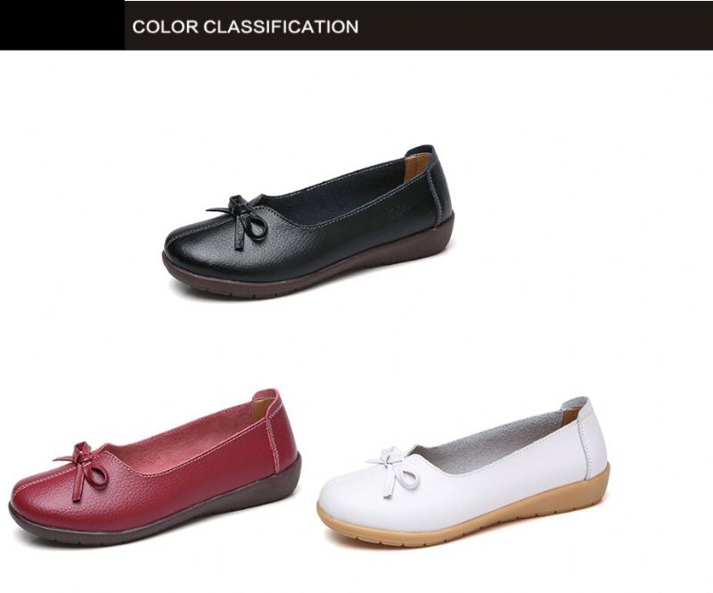 Camelia Dames Loafer Schoenen - Wijn rood