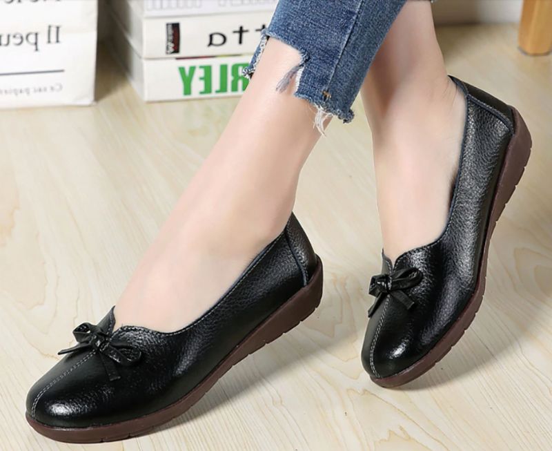 Camelia Dames Loafer Schoenen - Wijn rood