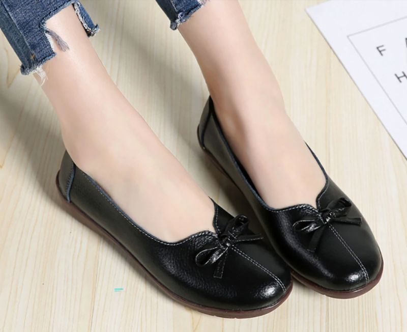 Camelia Dames Loafer Schoenen - Wijn rood