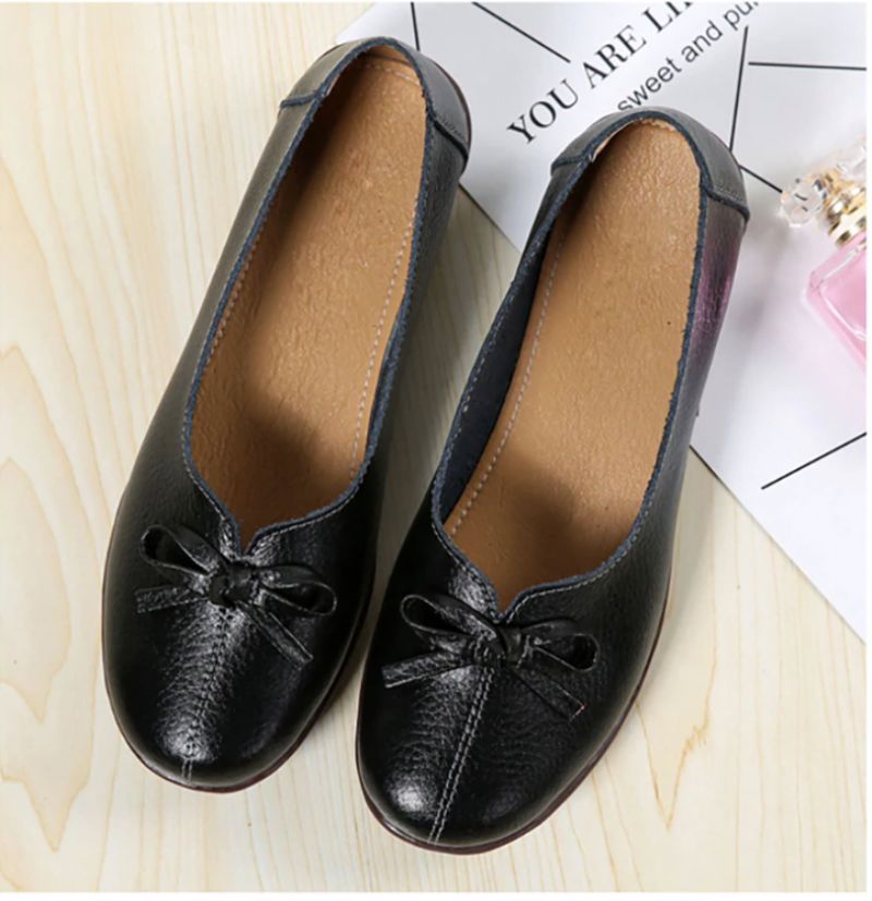 Camelia Dames Loafer Schoenen - Wijn rood
