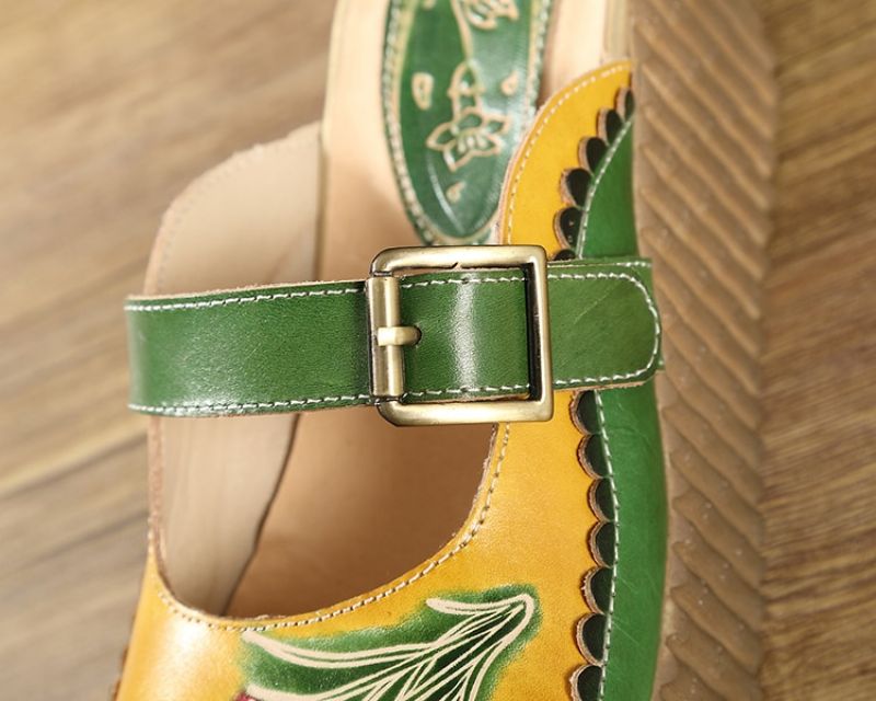 Cameron Damesklompen - Groen