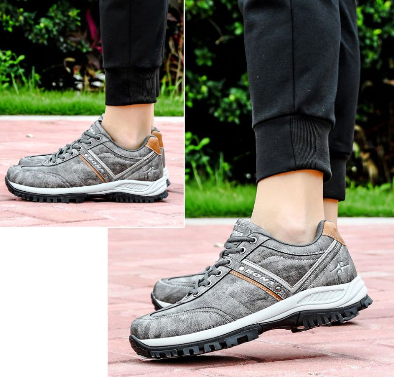 Cameroon Sneakers Voor Heren - Zilver