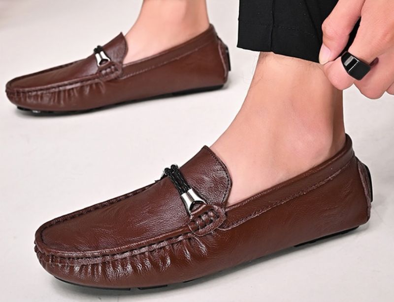 Camilo Heren Loafer Schoenen - Bruin