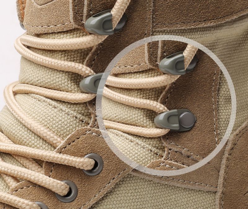 Campus Heren Combat Laarzen - Beige