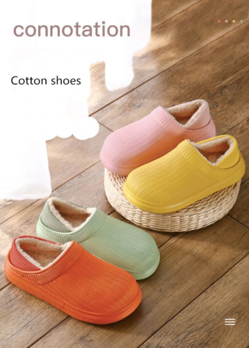 Canaima Dames Pantoffels Schoenen - Geel-pantoffel