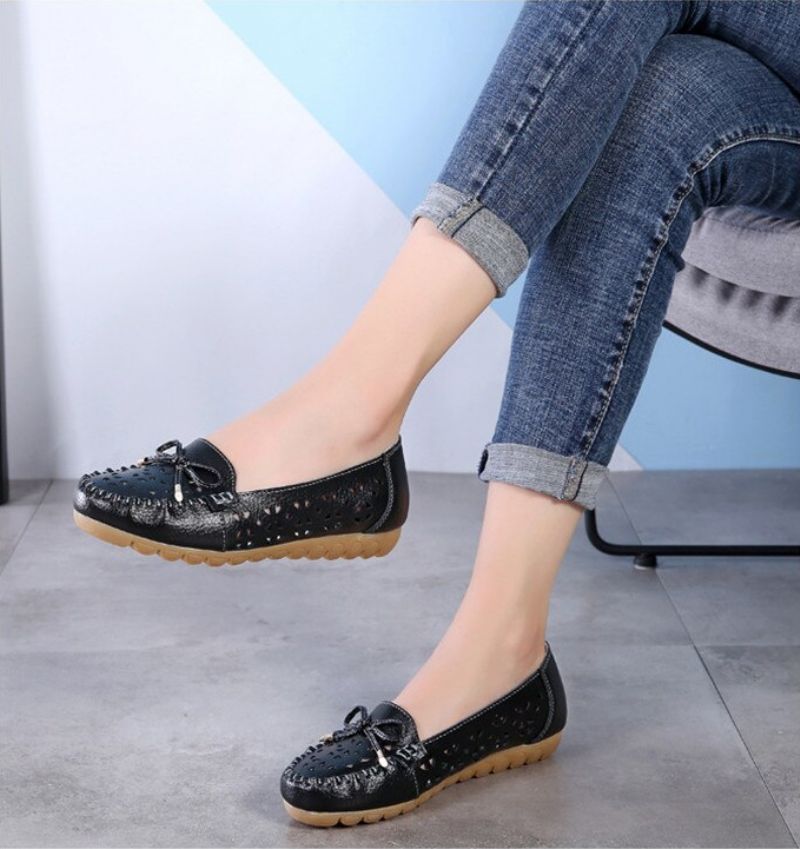 Candy Dames Loafers - Zwart