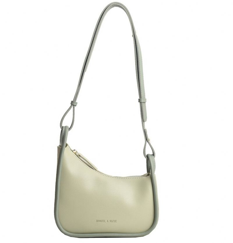 Capricho Dames Imitatieleren Crossbody Handtas - Groen