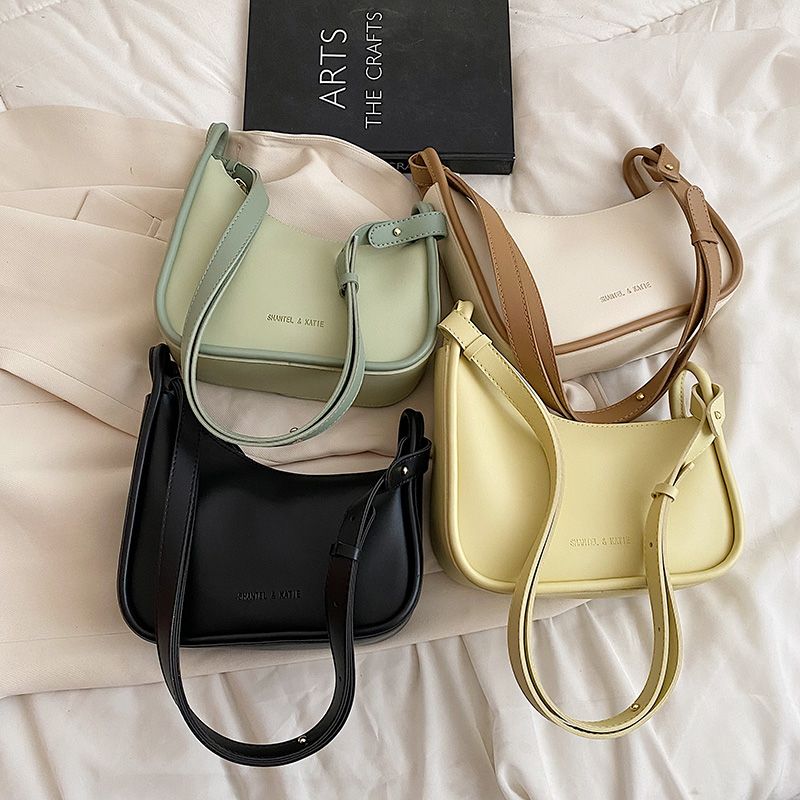 Capricho Dames Imitatieleren Crossbody Handtas - Groen