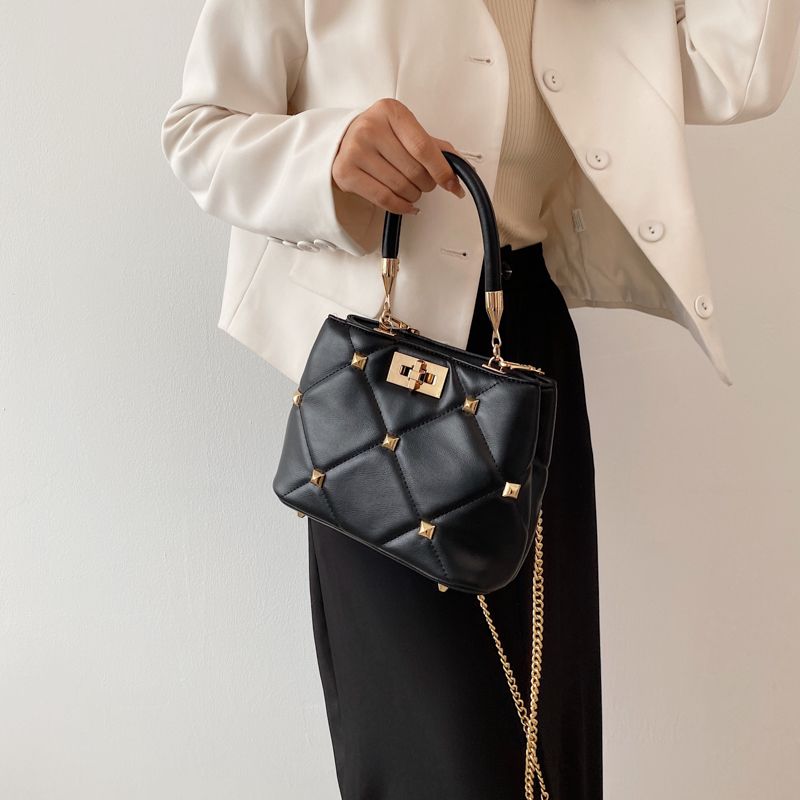 Captus Dames Luxe Leren Handtas - Wit