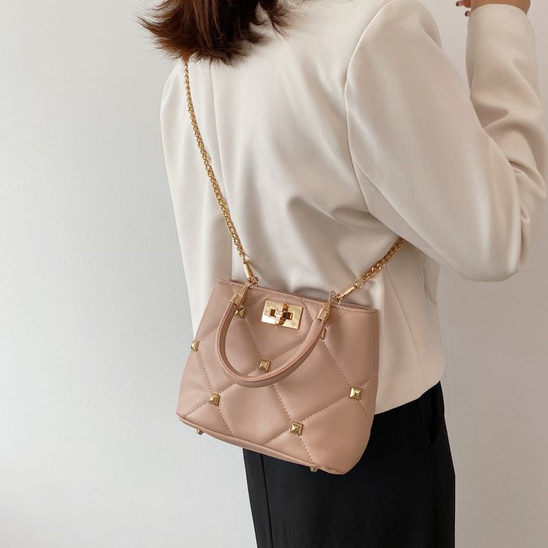 Captus Dames Luxe Leren Handtas - Wit