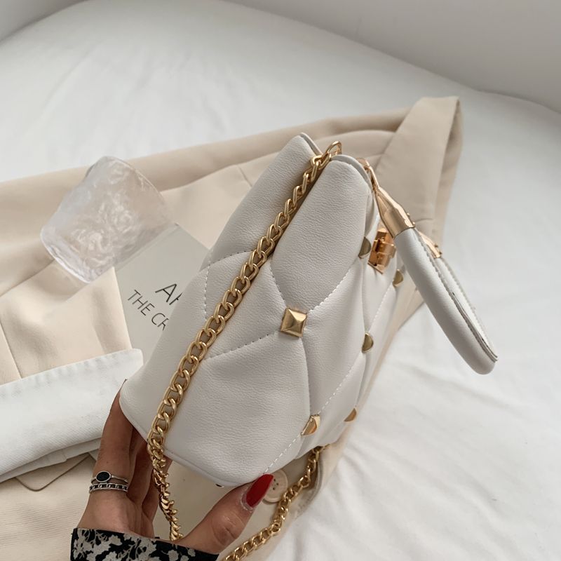 Captus Dames Luxe Leren Handtas - Wit