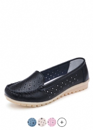 Caracolito Dames Loafer Zwarte Schoenen