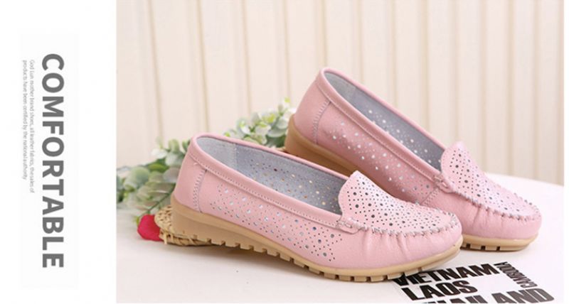 Caracolito Dames Loafer Zwarte Schoenen - Zwart