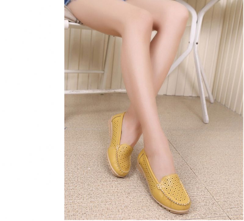 Caracolito Dames Loafer Zwarte Schoenen - Zwart