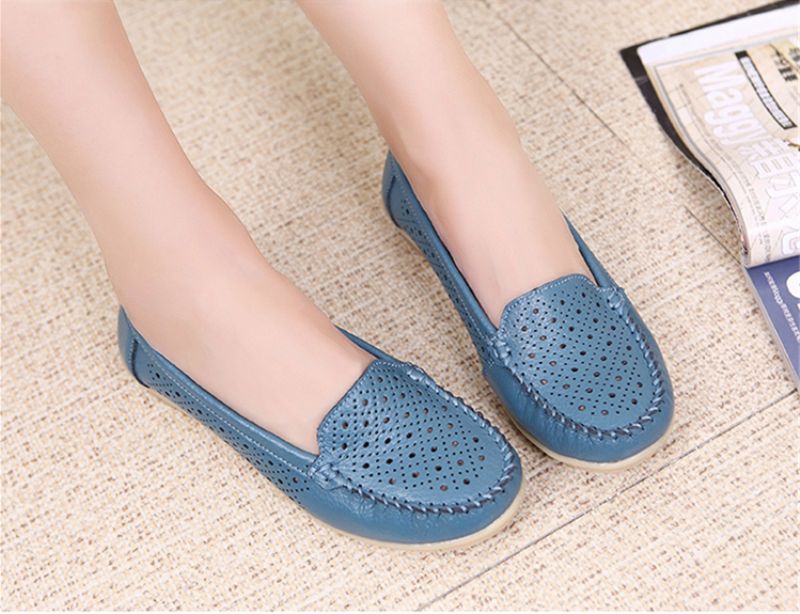 Caracolito Dames Loafer Zwarte Schoenen - Zwart
