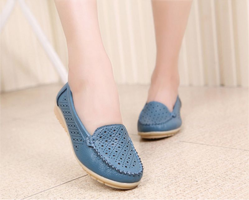 Caracolito Dames Loafer Zwarte Schoenen - Zwart