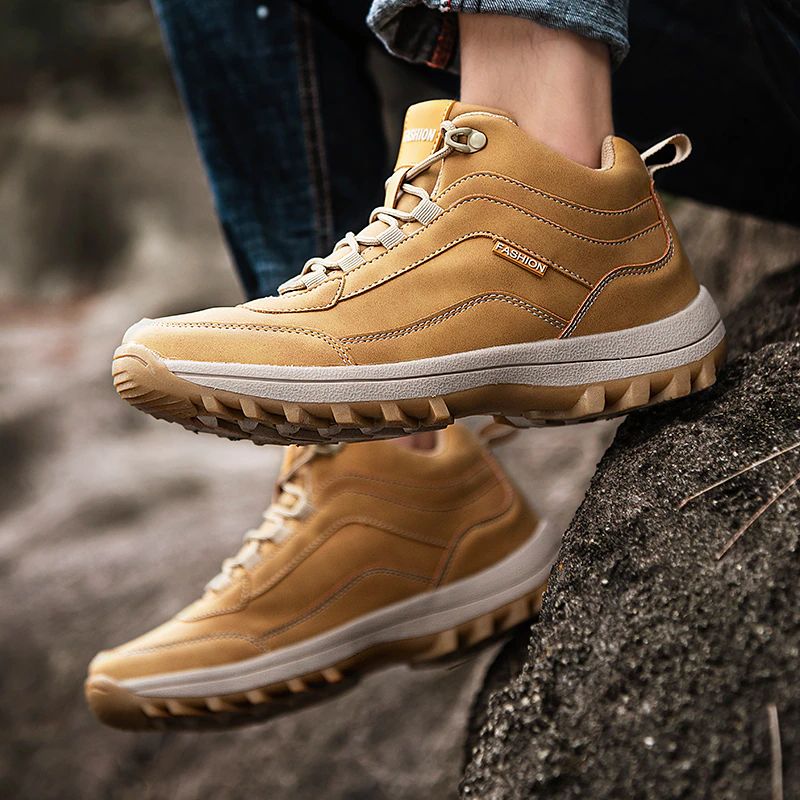 Cardiff Heren Wandelschoenen - Goud