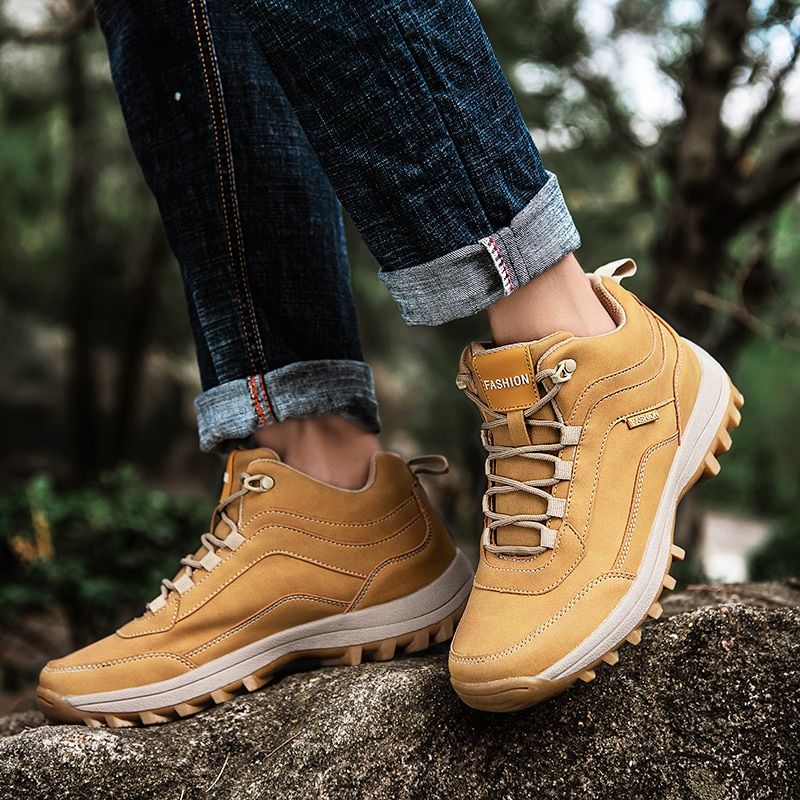 Cardiff Heren Wandelschoenen - Goud