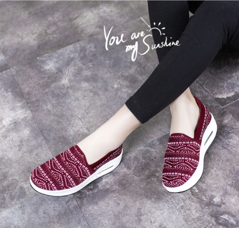 Caribay Platform Schoenen Voor Dames - Blauw