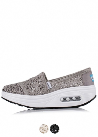 Caridad Dames Platform Schoenen Ademende Slip On
