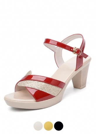 Carin Dames Hoge Hak Sandalen